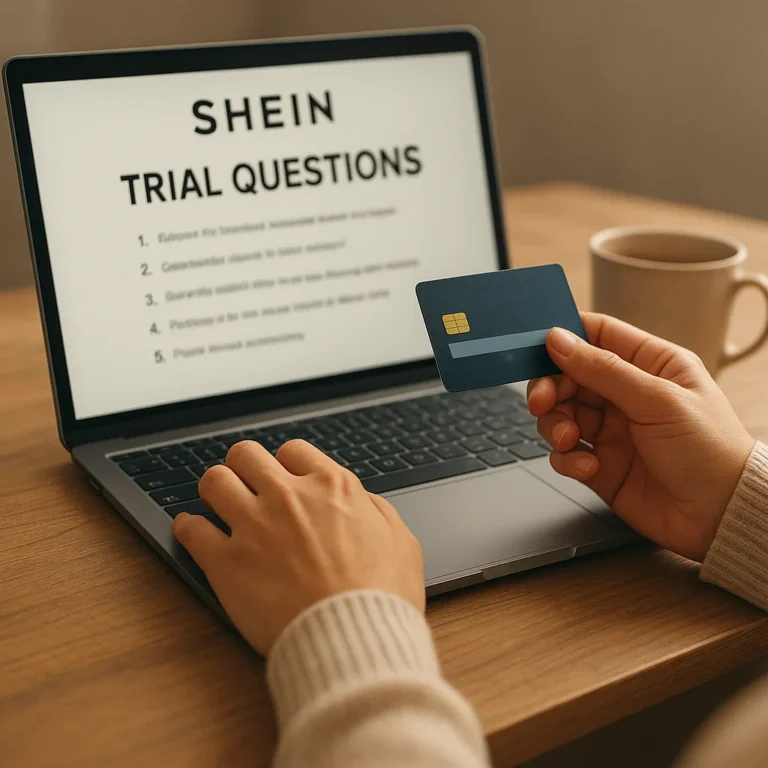 SHEIN Trial Questions: Five Answers to Start