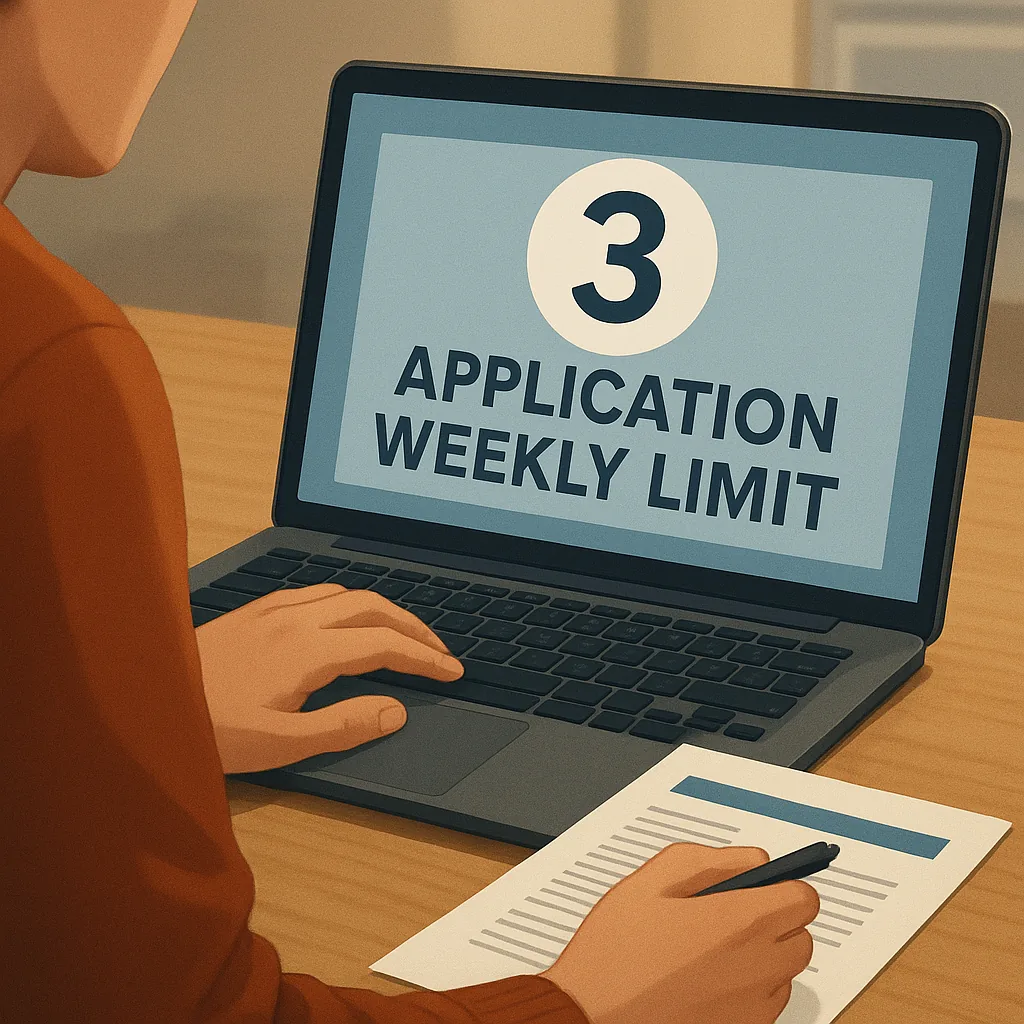 Understanding the Three-Application Weekly Limit